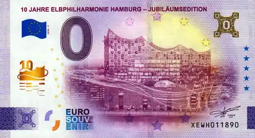 Billet 0€ 10 JAHRE ELBPHILHARMONIE HAMBURG - JUBILÄUMSEDITION