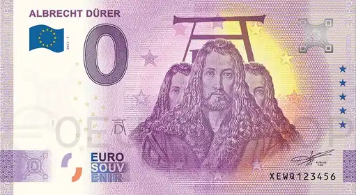 0€-Schein ALBRECHT DÜRER