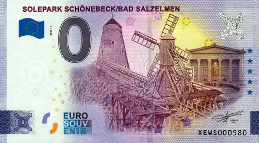 Billete de 0€ SOLEPARK SCHÖNEBECKBAD SALZELMEN