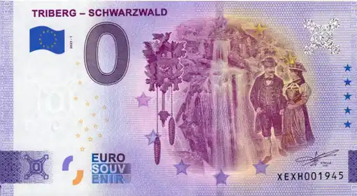 0€-Schein TRIBERG - SCHWARZWALD