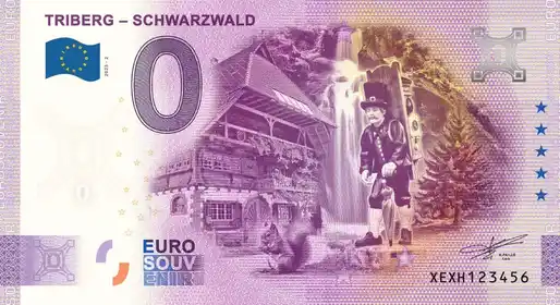 0€ banknote TRIBERG - SCHWARZWALD