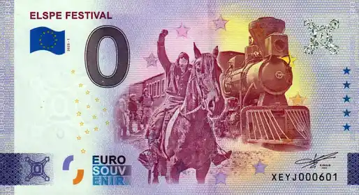 Banconota da 0€ ELSPE FESTIVAL