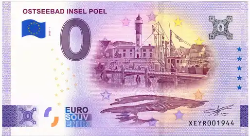 0€ banknote OSTSEEBAD INSEL POEL