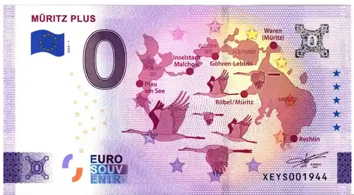 Billete de 0€ MÜRITZ PLUS