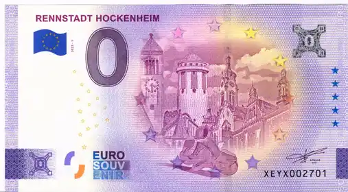 0€-Schein RENNSTADT HOCKENHEIM