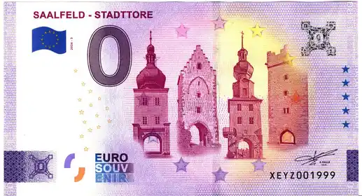 Billete de 0€ SAALFELD - STADTTORE