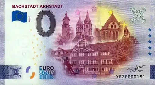 Banconota da 0€ BACHSTADT ARNSTADT