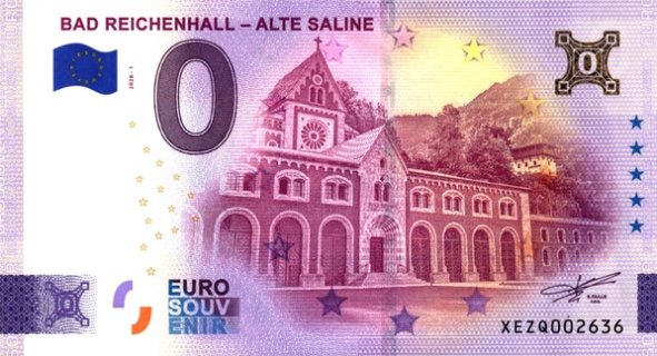 Billet 0€ BAD REICHENHALL - ALTE SALINE