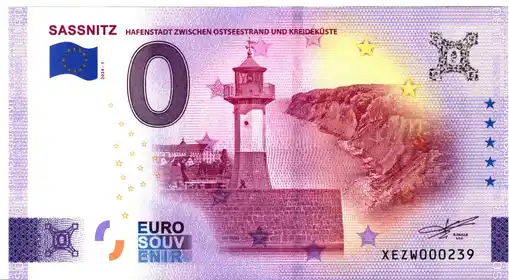 Billet 0€ SASSNITZHAFENSTADT ZWISCHEN OSTSEESTRAND UND KREIDEKÜSTE