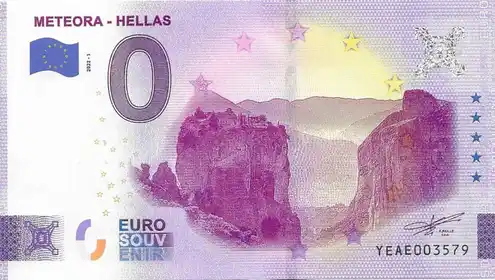 Billet 0€ METEORA HELLAS