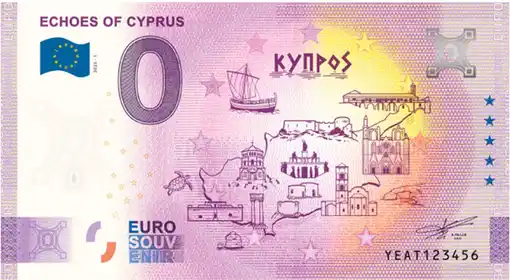 0€-Schein ECHOES OF CYPRUS