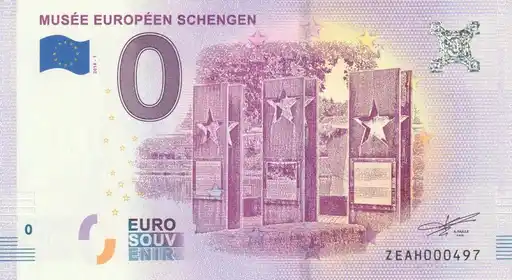 Billet 0€ MUSÉE EUROPÉEN SCHENGEN