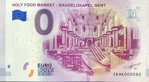 Billete de 0€ HOLY FOOD MARKET - BAUDELOKAPEL GENT