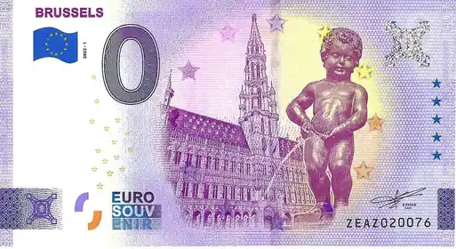 Billete de 0€ BRUSSELS