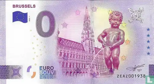 Billete de 0€ BRUSSELS