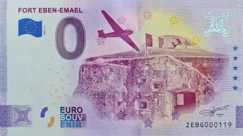 Banconota da 0€ FORT EBEN-EMAEL