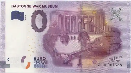 0€-Schein BASTOGNE WAR MUSEUM